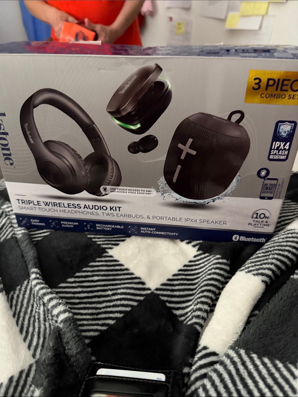 Bluetooth Triple Wireless Audio Kit - Black